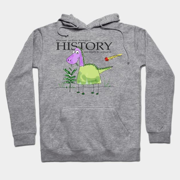 History repeats itself Hoodie by tlak